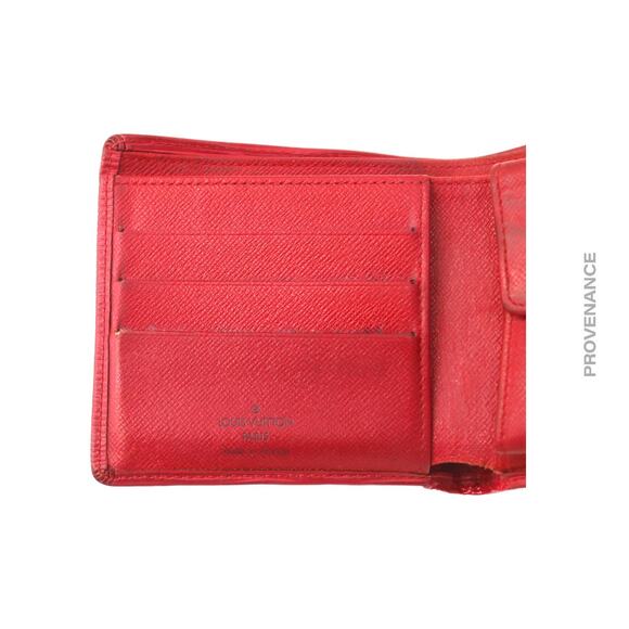 🔴 Louis Vuitton Marco Wallet - Red Epi Leather - Picture 7 of 10